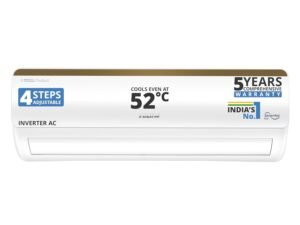 Godrej 1.5 Ton 5 Star 5-In-1 Convertible Cooling Inverter Window AC (I-Sense Technology